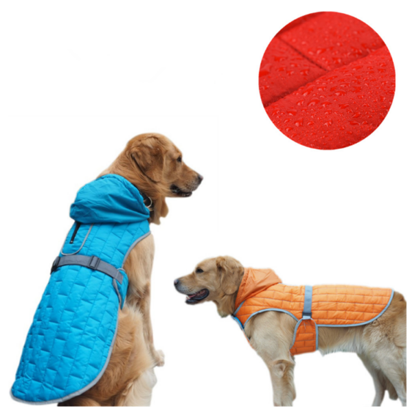 lightweight dog raincoat