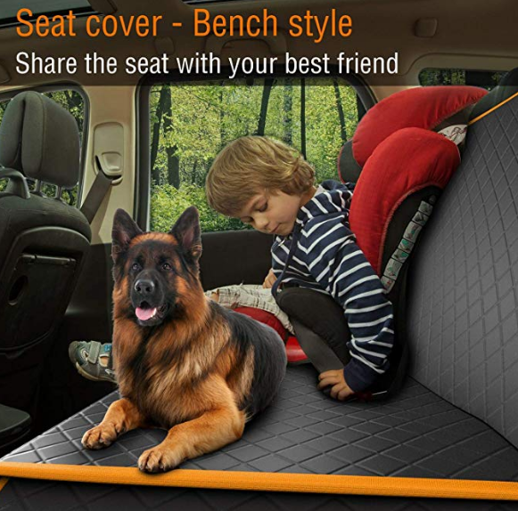 waterpoof dog back car seat cover