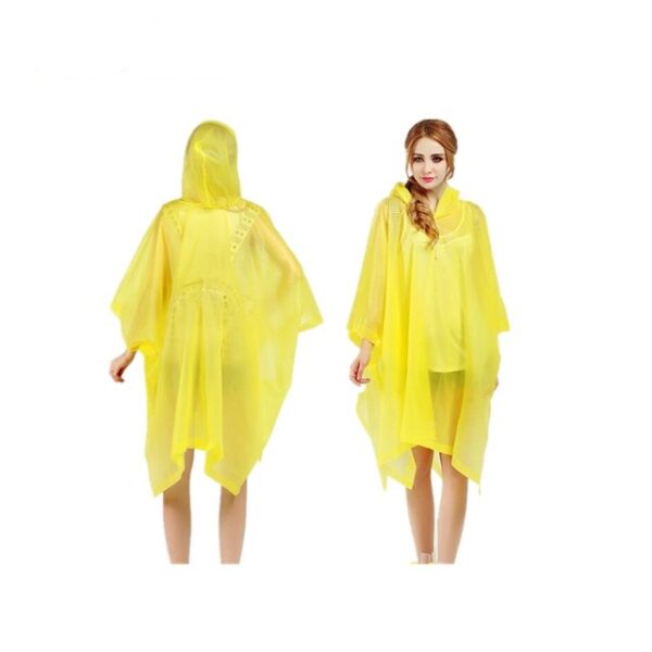 disposable rain poncho