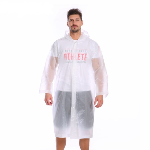 Adult disposable raincoat