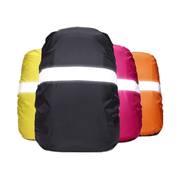 Reflective waterproof backpack cover