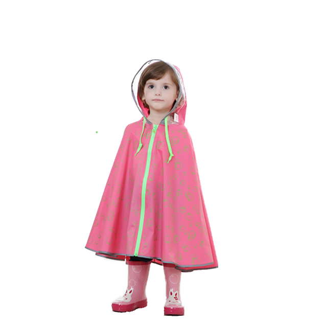 Children rain poncho