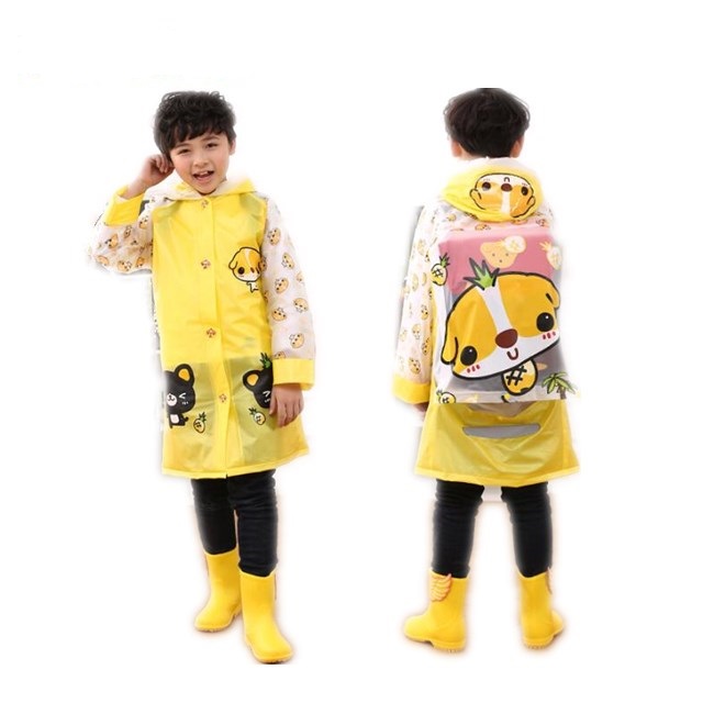 Kids Backpack Raincoat