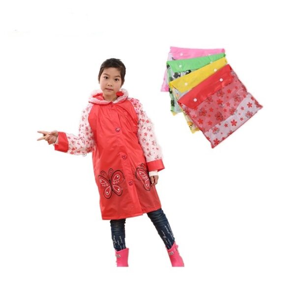 Kids Backpack Raincoat - Image 4