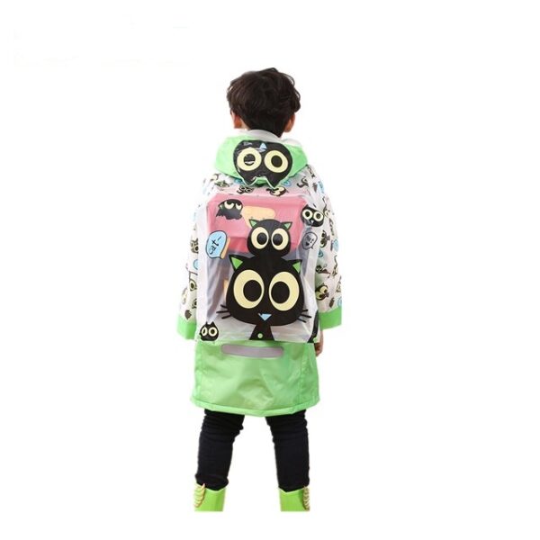 Kids Backpack Raincoat - Image 5