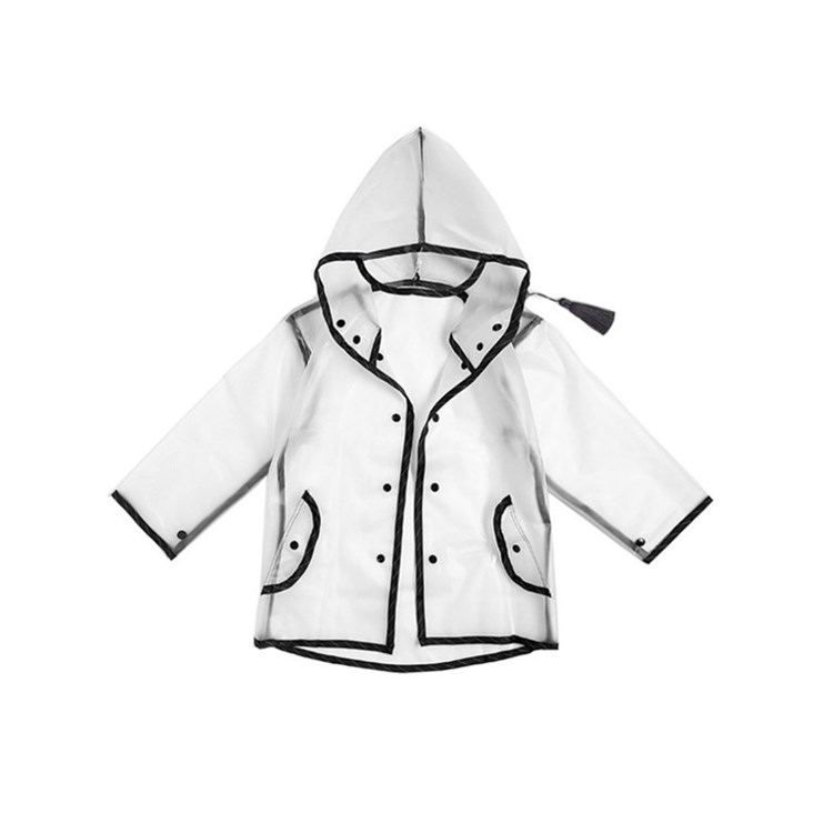 Kids clear raincoat