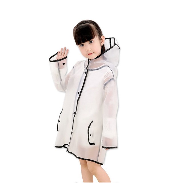 Kids clear raincoat