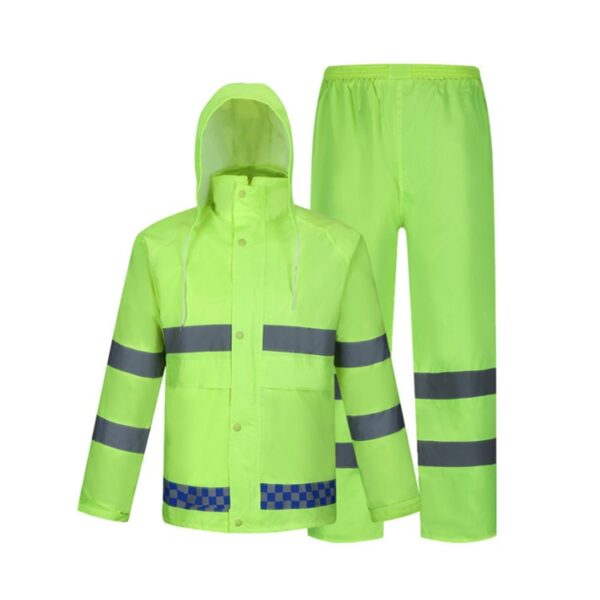 Adult reflective rain suit  - Image 3