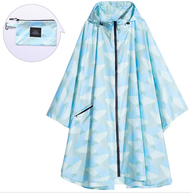 Womens rain poncho