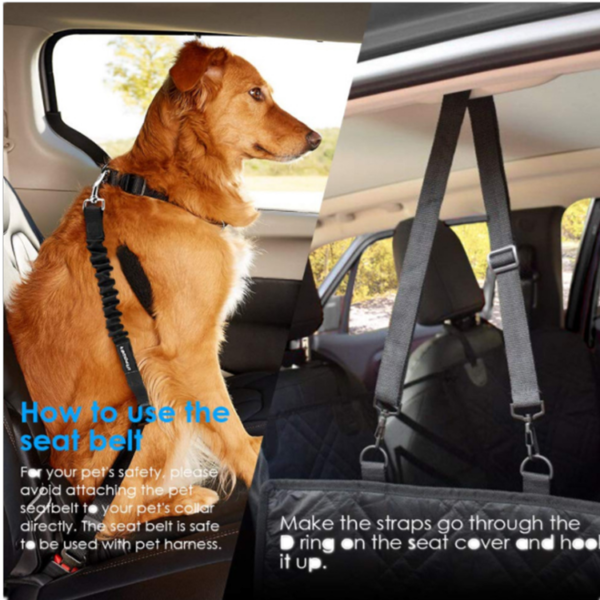 Dog hammock car seat cover - Image 4