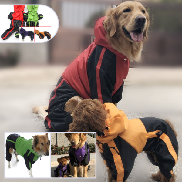 Dog Raincoat with Hood - Image 10