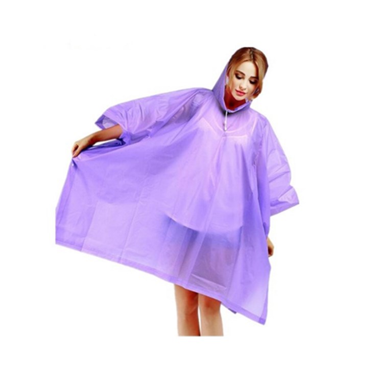 Emergency raincoat for adults