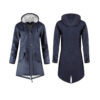 Yellow raincoat womens rain jacket with hood - Image 3