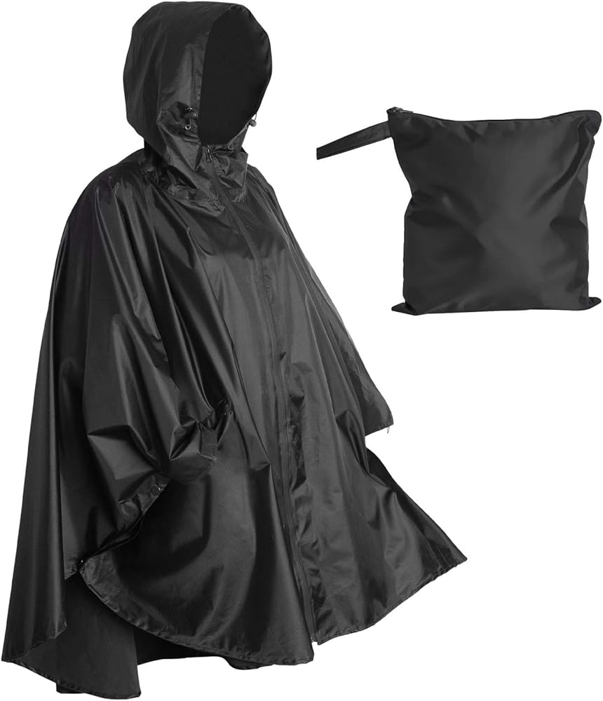 lightweight rain poncho