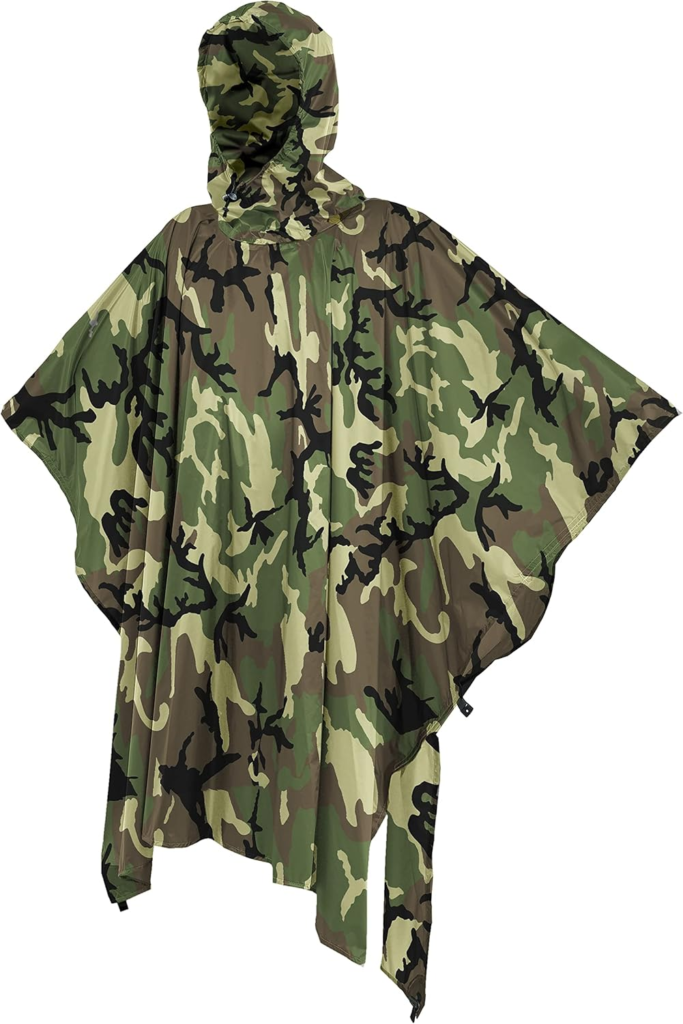 military poncho