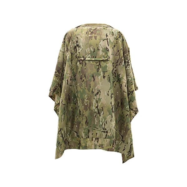 camo poncho