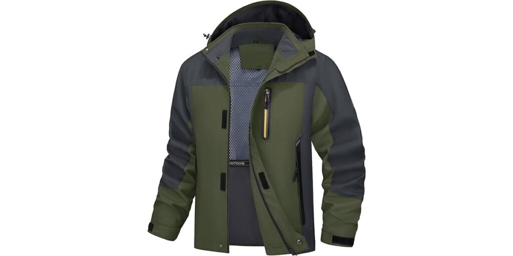 fishing rain coat