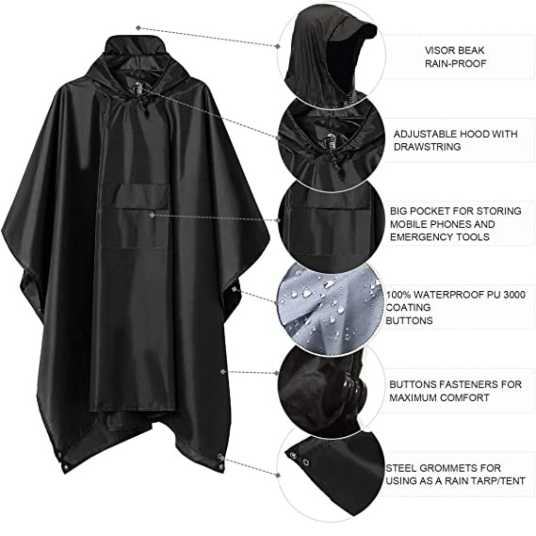 Illustrative image for 3 in 1 Poncho