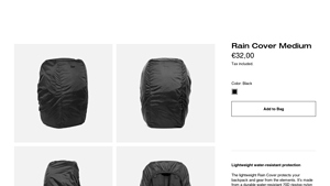 AERSF - Rain Cover Medium