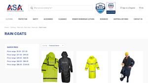 ASA - Heavy Duty Rain Coats