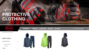 Boss Gloves - High Visibility Yellow PVC Rain Suit