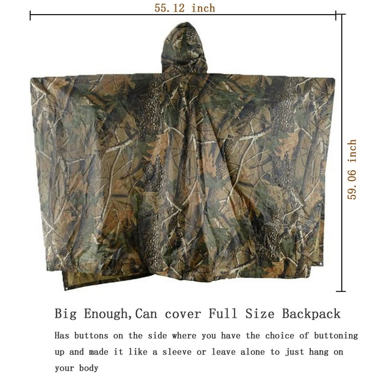 Illustrative image for Camouflage Poncho Multifunction