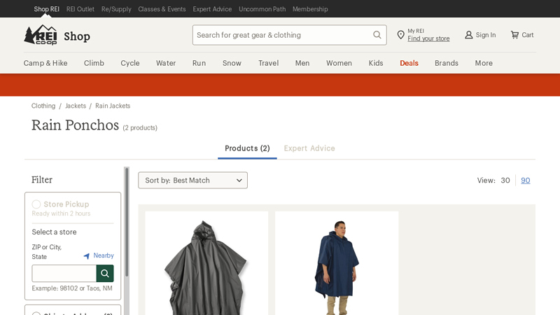 Rain Ponchos | REI Co-op