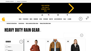 Carhartt - Heavy Duty Rain Gear