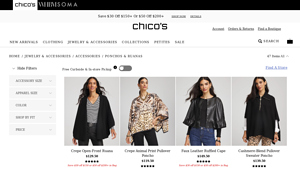 Chico's - Ponchos and Ruanas