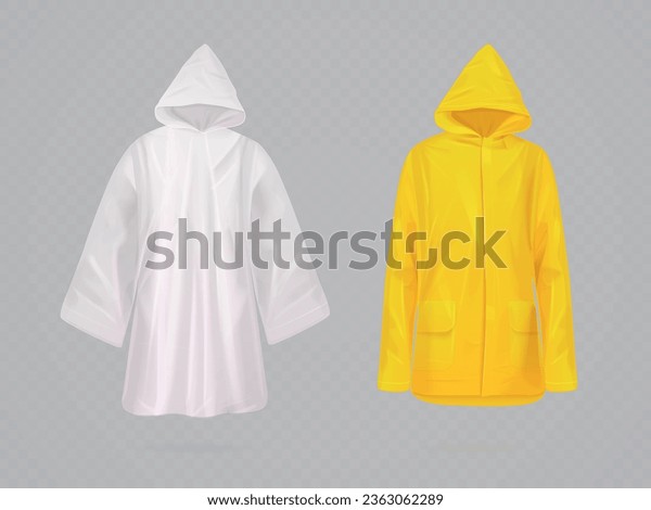 Illustrative image for clear rain jacket
