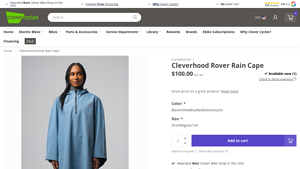 Cleverhood - Rover Rain Cape