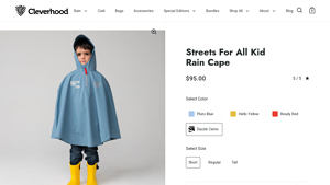 Cleverhood - Kids' Rain Poncho