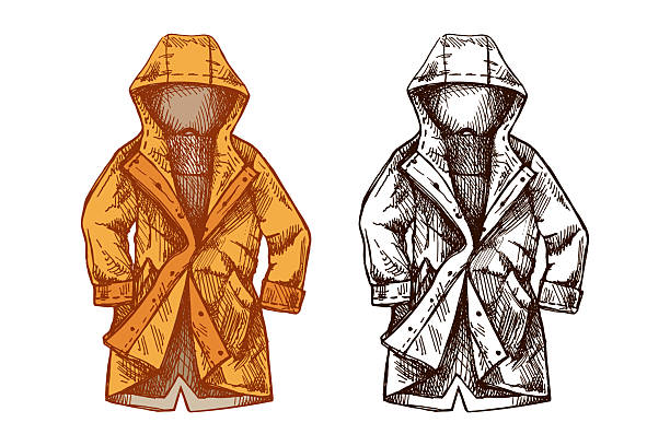 Illustrative image for coated rain wear