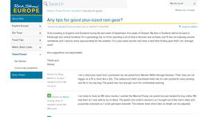 Woman Within - Waterproof Rain Jacket