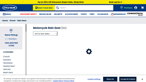 Cycle Gear - Motorcycle Rain Gear