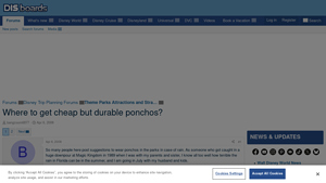 Disboards - Affordable Ponchos and Covers