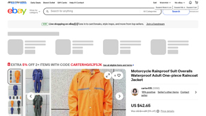 Motorcycle - Rainproof Suit Overalls