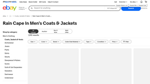 Men's Rain Capes - Top Brands Available