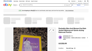 Eva - Packable Waterproof Rain Jacket