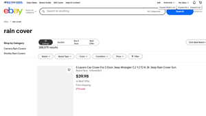 Rain Cover Products - Key Product Details