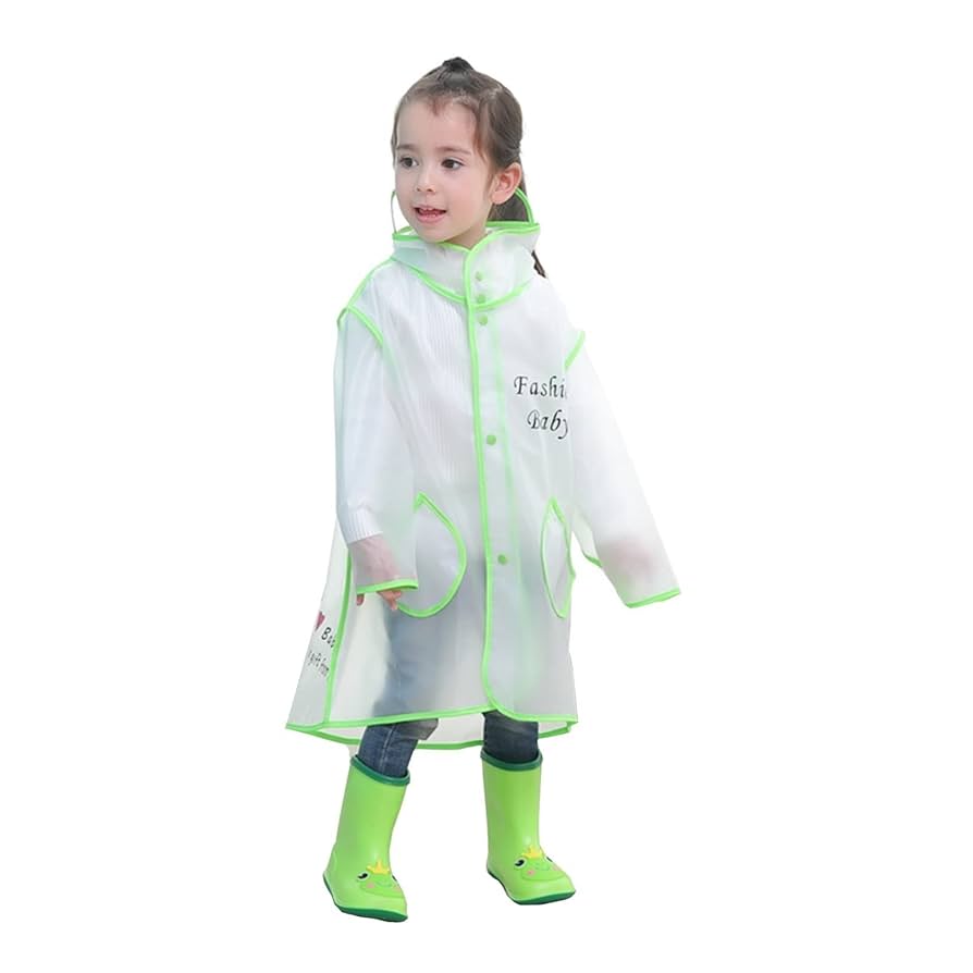 A stock image illustrating Eco-Friendly Children′s Raincoat concepts