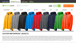 Elevation Sports - Custom Waterproof Jackets