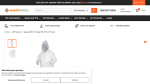 MCR Safety - O72C Squall Series Detachable Hood Raincoat