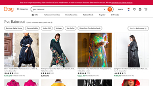 Etsy - PVC Raincoats