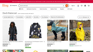 Etsy - Duck Raincoats
