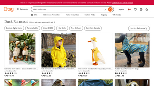 Etsy - Vintage Men's Camouflage Raincoat