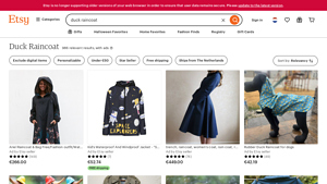 Etsy - Duck Raincoats