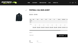 Football 4 All - Football 4 All Rain Jacket