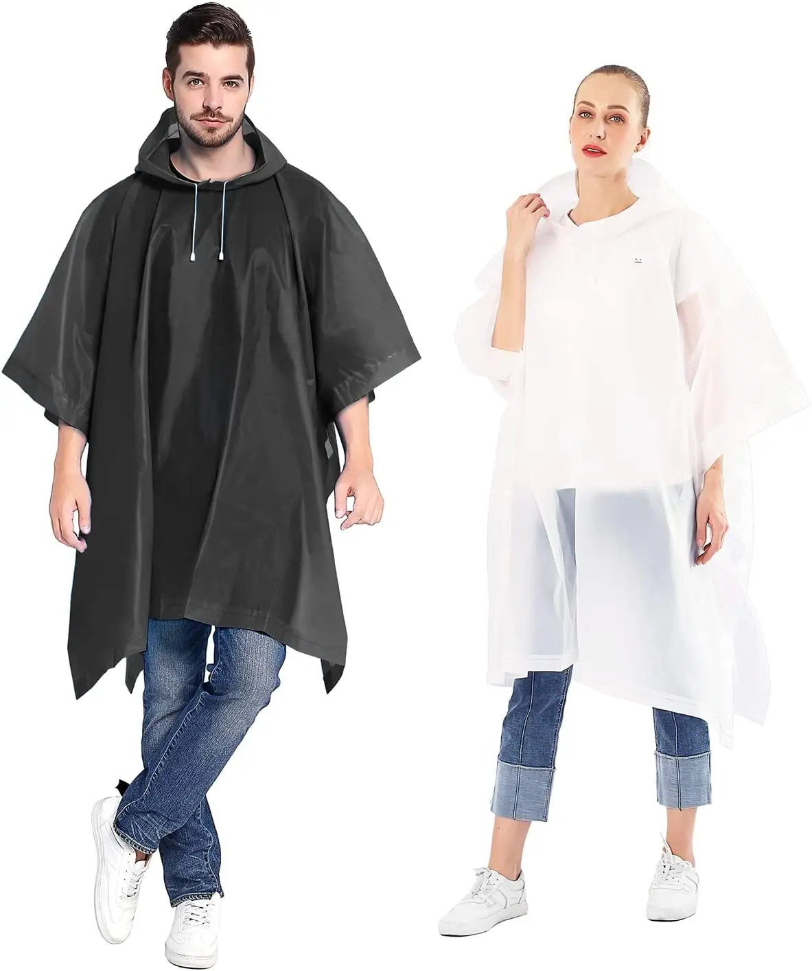 A stock image illustrating export rain poncho concepts