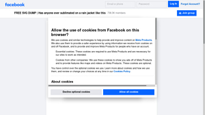 Facebook - Rain Jacket